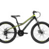 bikestar 24 inch MTB zwart/groen