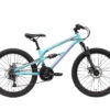 bikestar 24 inch MTB blauw/roze
