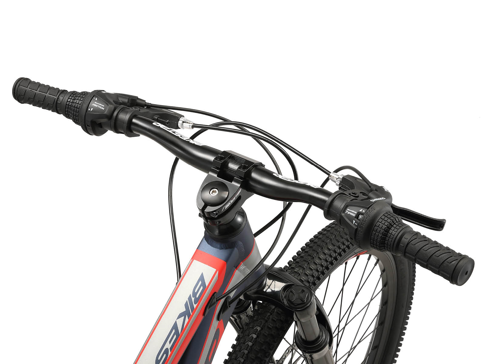 Bikestar MTB Sport 21speed 24inch blauw/rood - Afbeelding 5