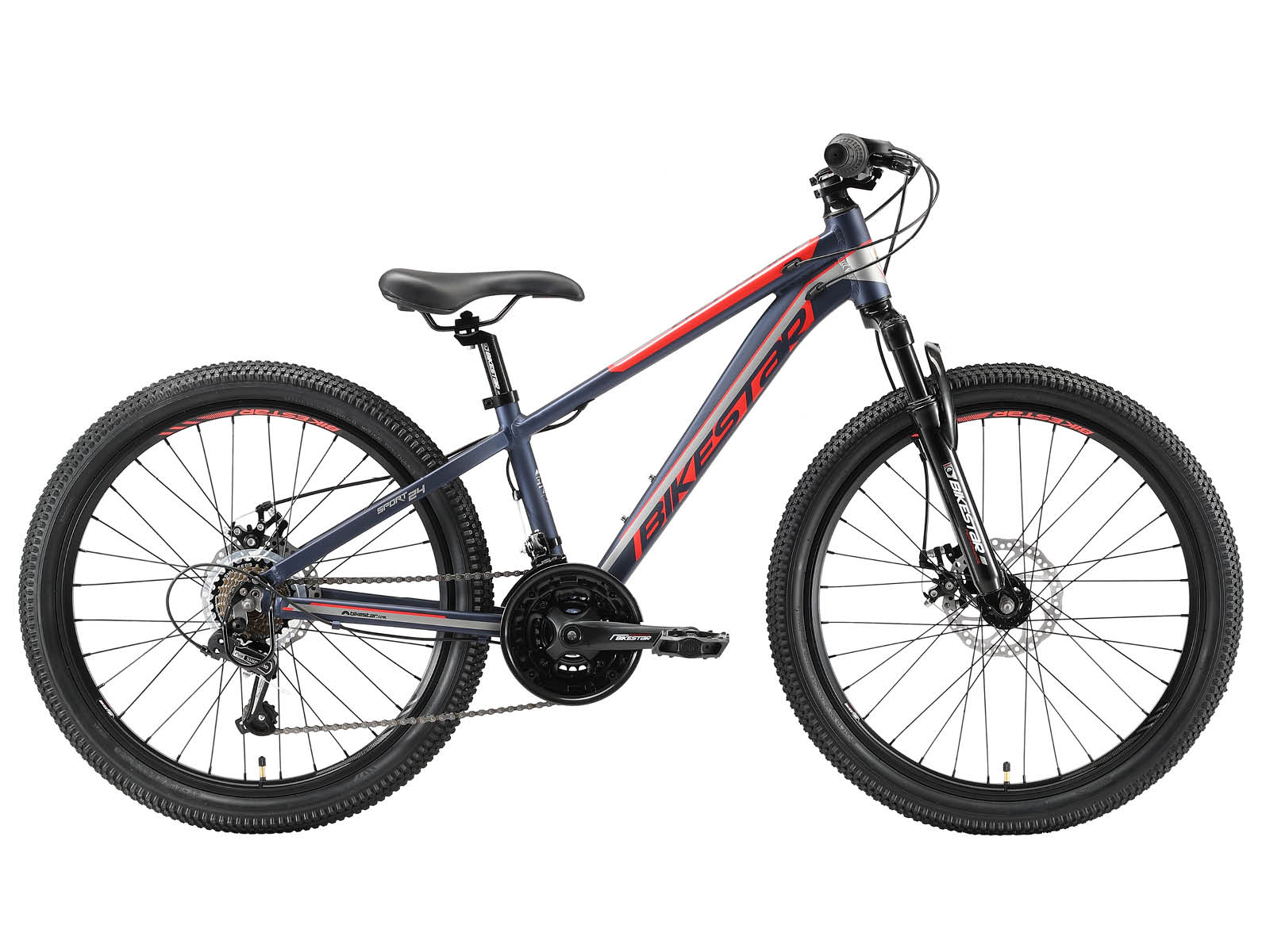 MTB jeugdfiets 24 inch blauw