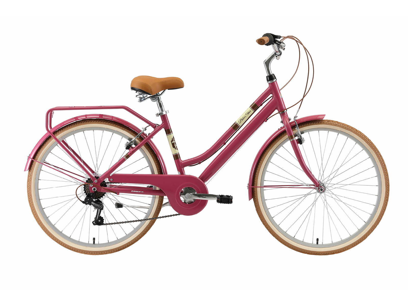 bikestar retro 26 inch paars