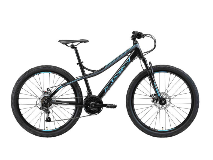 bikestar 26 inch MTB zwart/blauw