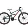 bikestar 26 inch MTB groen/rood