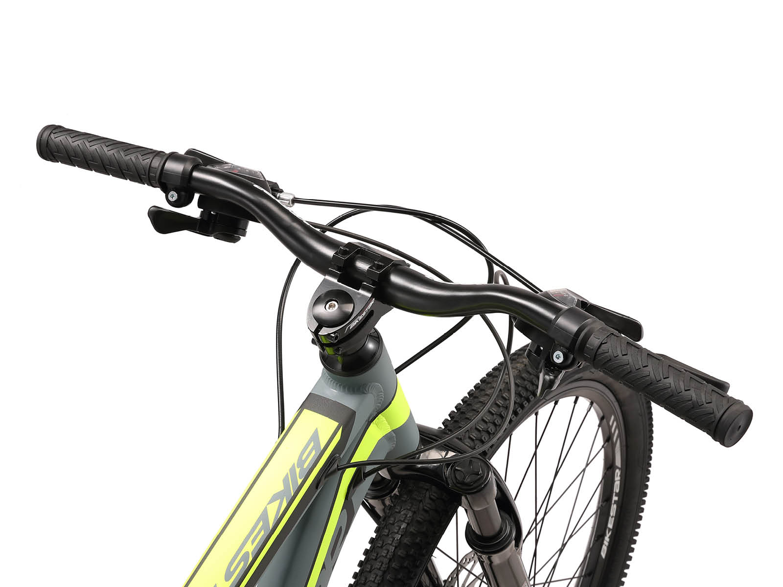 Bikestar Hardtail MTB Alu Sport M 26 inch 21 speed grijs/groen - Afbeelding 4