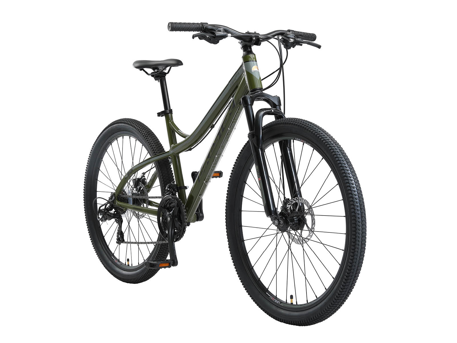 Bikestar Hardtail MTB Alu 27.5 inch 21 speed Olijfgroen - Afbeelding 2