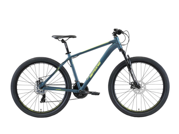 bikestar 27 inch MTB blauw/geel