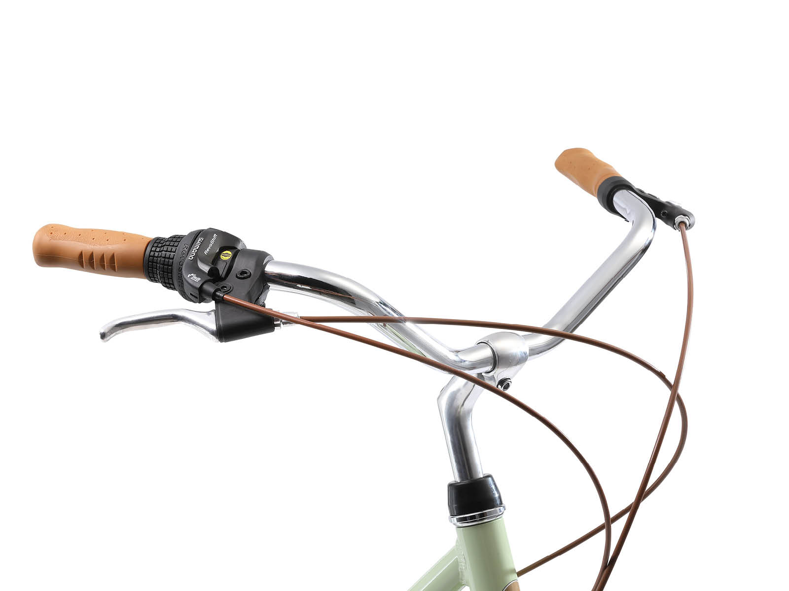 Bikestar retro damesfiets, 28 inch, 7 sp derailleur, mint - Afbeelding 5