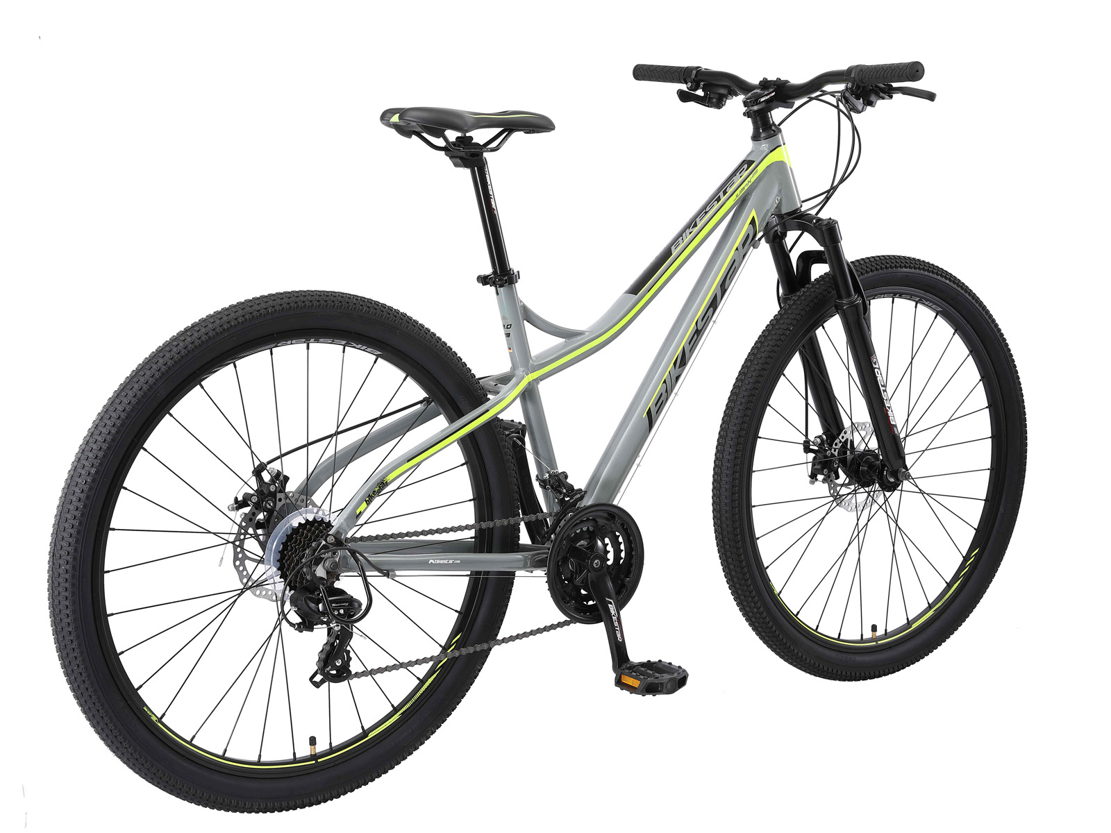 Bikestar Hardtail MTB Alu 29 Inch 21 Speed Grijs - Afbeelding 3