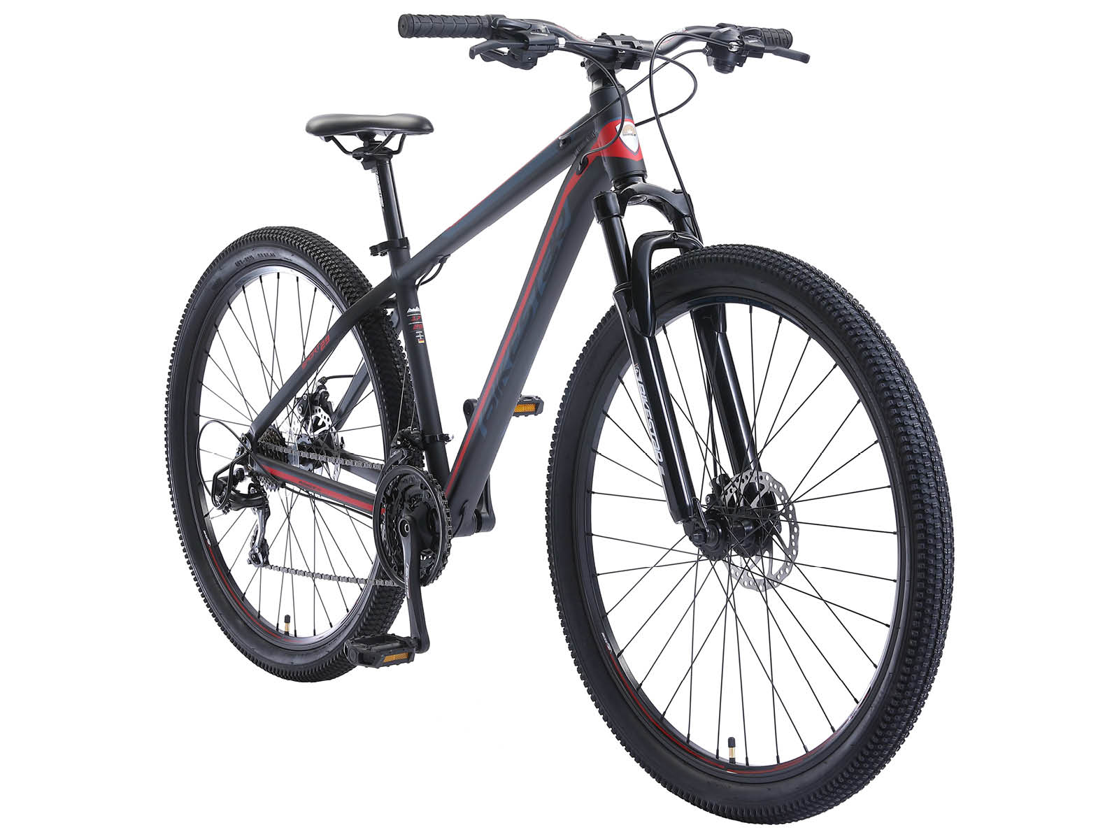 Bikestar Hardtail MTB Alu Sport 29 inch 21 speed Zwart - Afbeelding 2