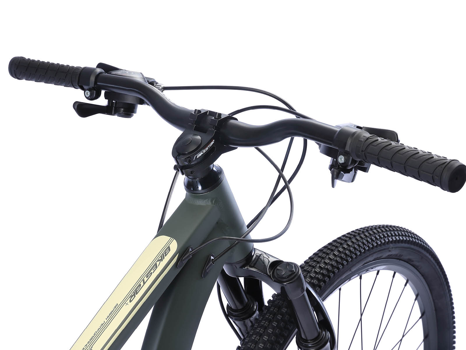 Bikestar Hardtail MTB Alu Sport 29 inch 21 speed Grijsgroen - Afbeelding 4