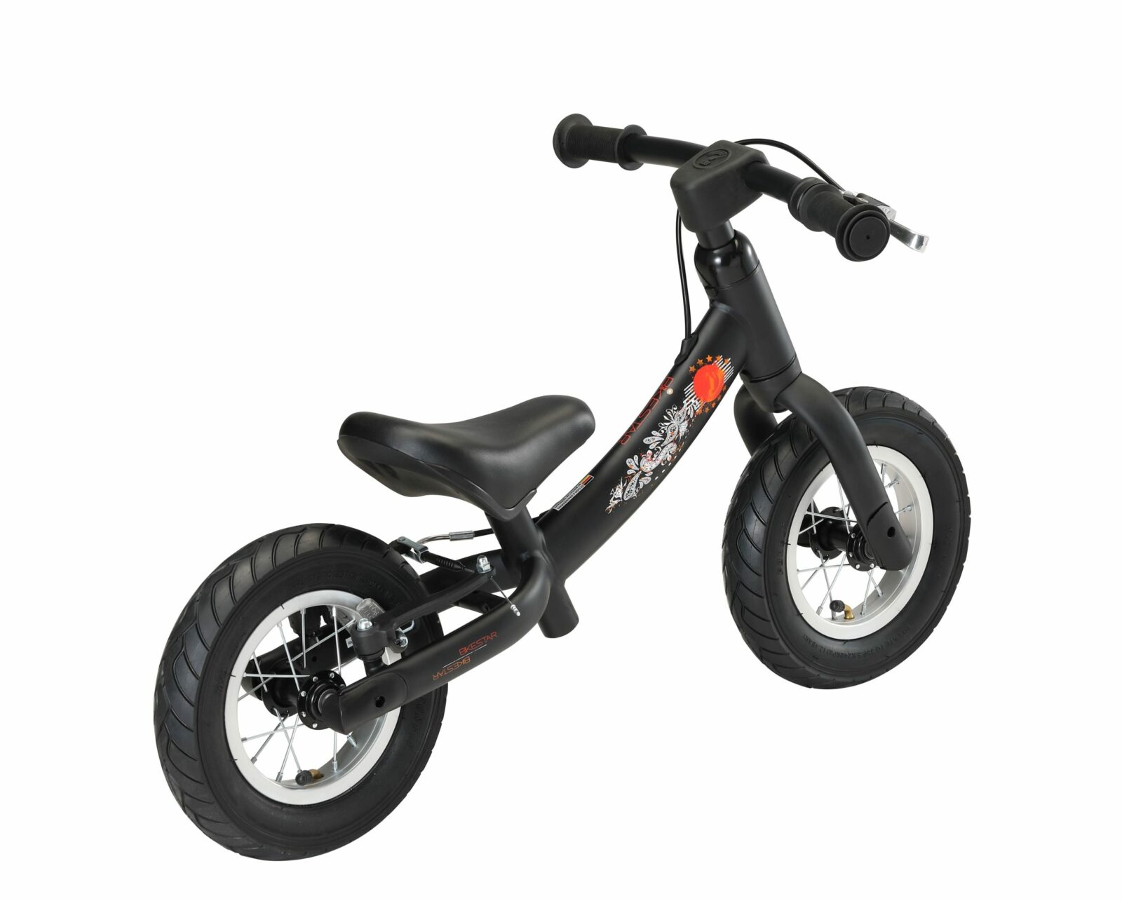 Bikestar meegroei loopfiets Sport 10 inch, zwart - Afbeelding 7