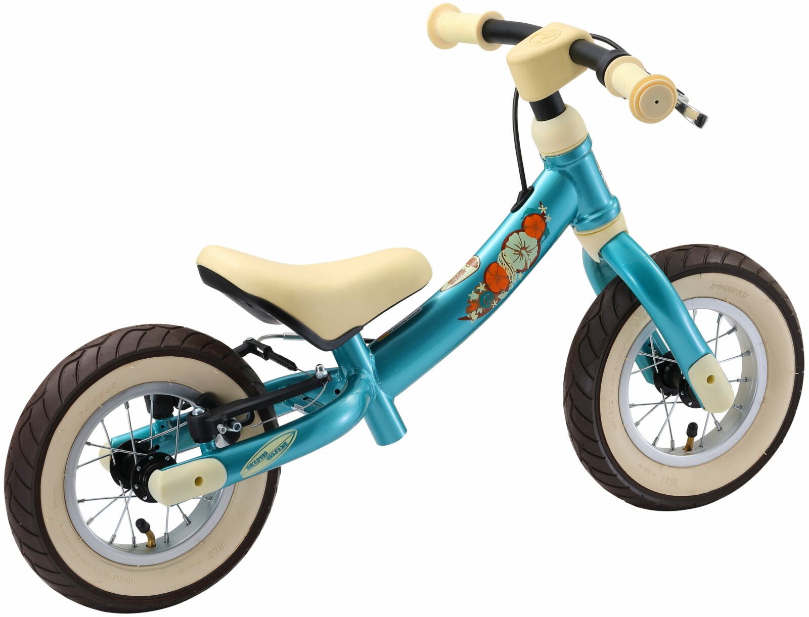 Bikestar meegroei loopfiets Sport 10 inch, turquoise - Afbeelding 5