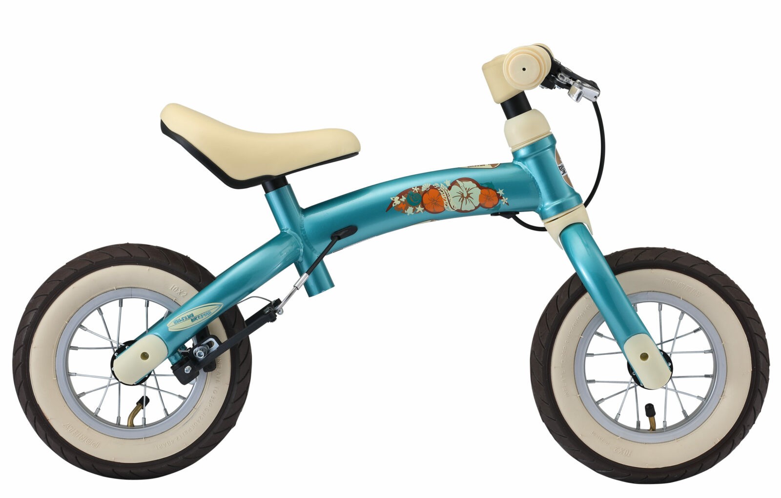 Bikestar meegroei loopfiets Sport 10 inch, turquoise - Afbeelding 8