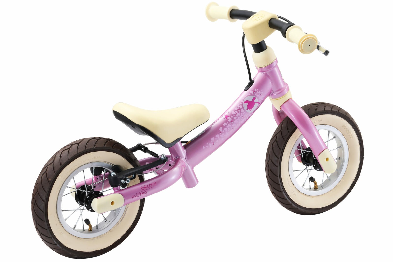 Bikestar meegroei loopfiets Sport 10 inch, roze - Afbeelding 5