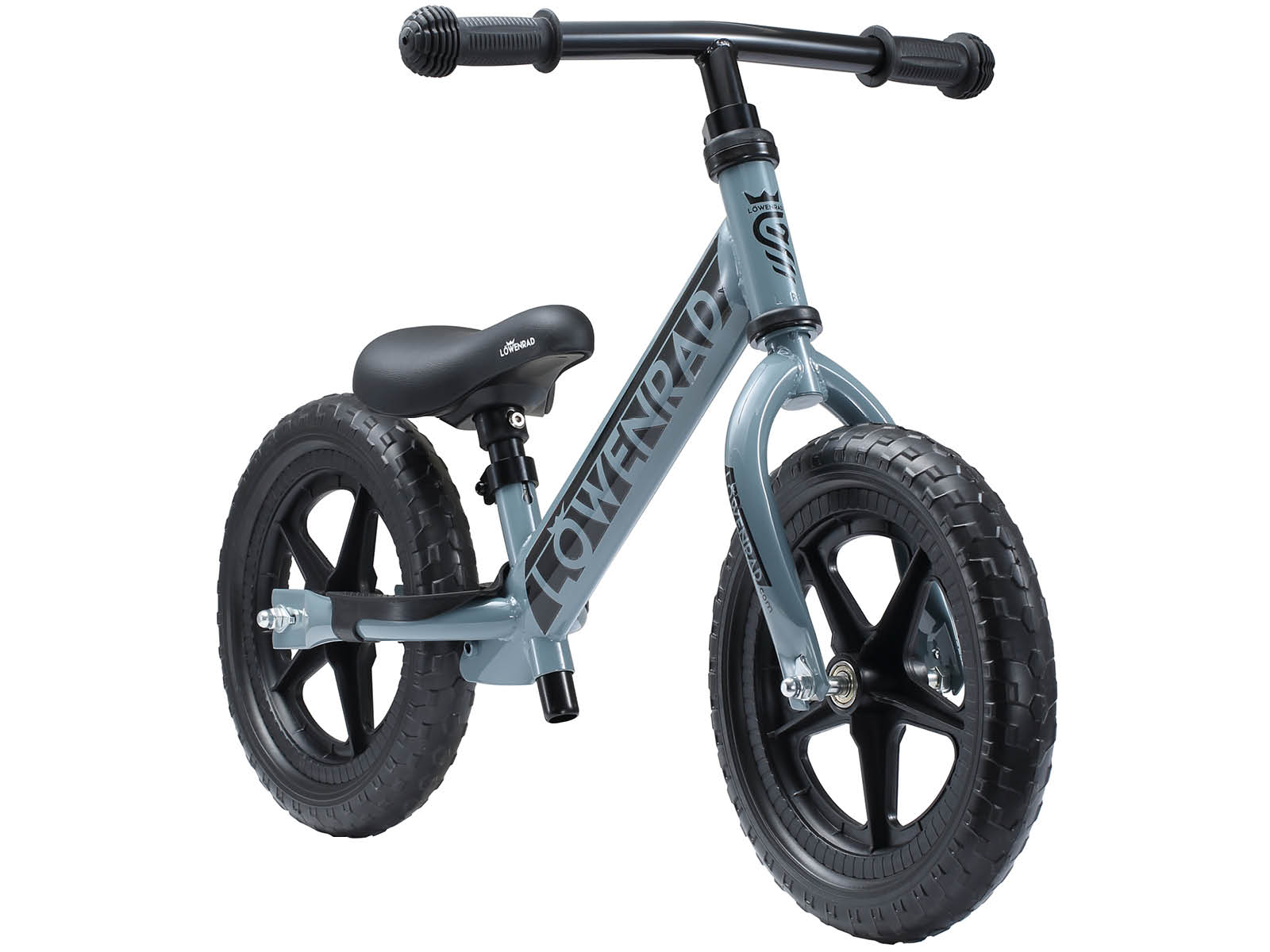 Löwenrad loopfiets 12 inch Sport, grijs - Afbeelding 2