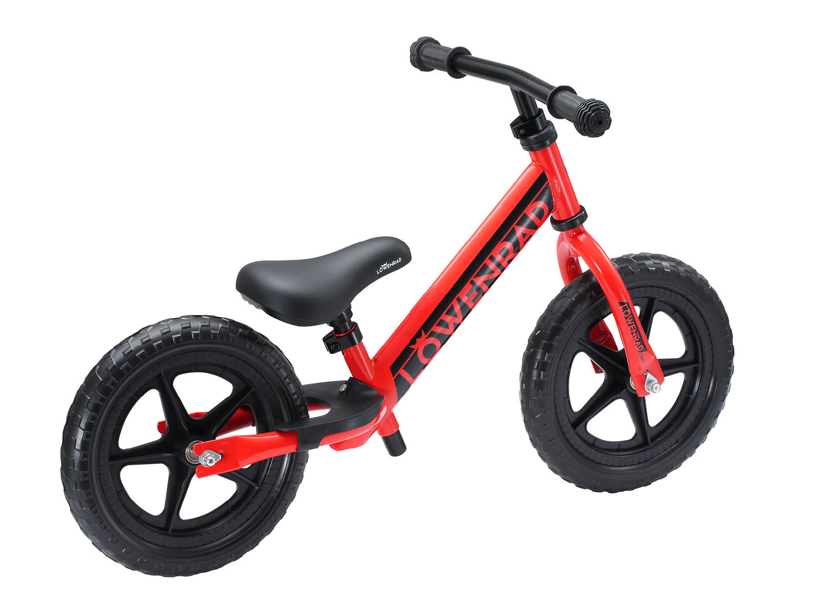 Löwenrad loopfiets 12 inch Sport, rood - Afbeelding 3