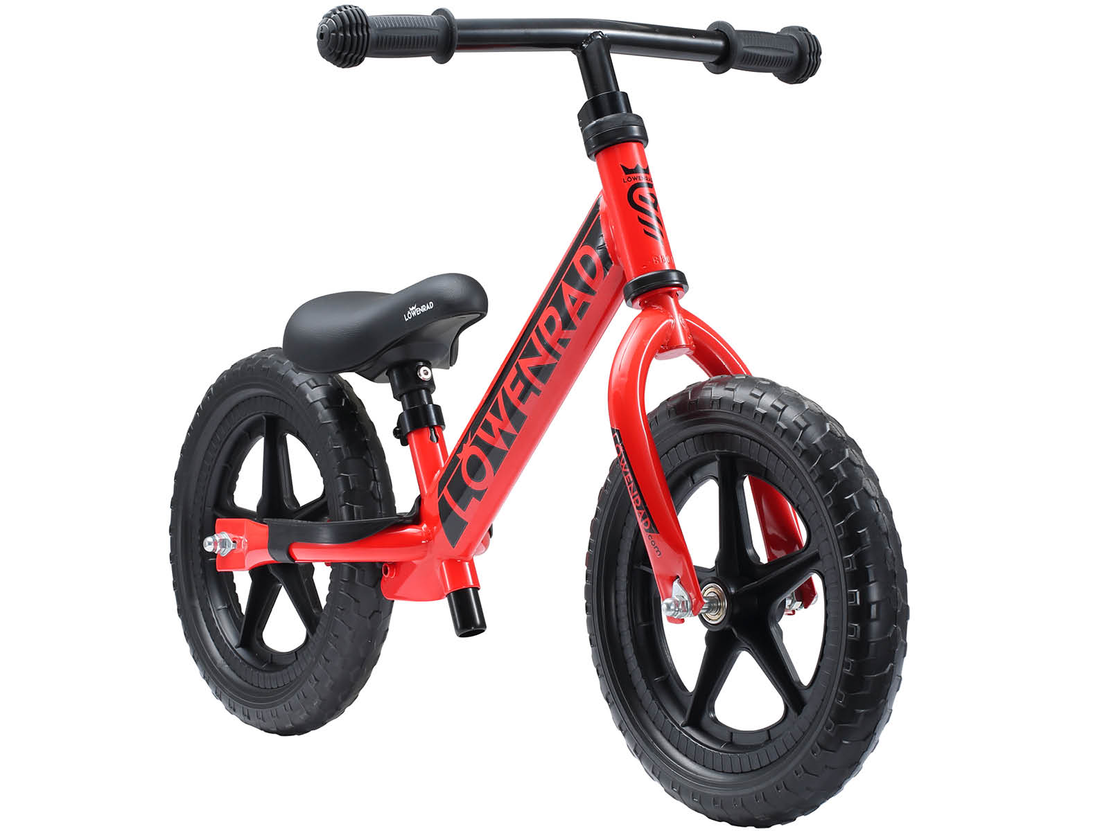 Löwenrad loopfiets 12 inch Sport, rood - Afbeelding 2
