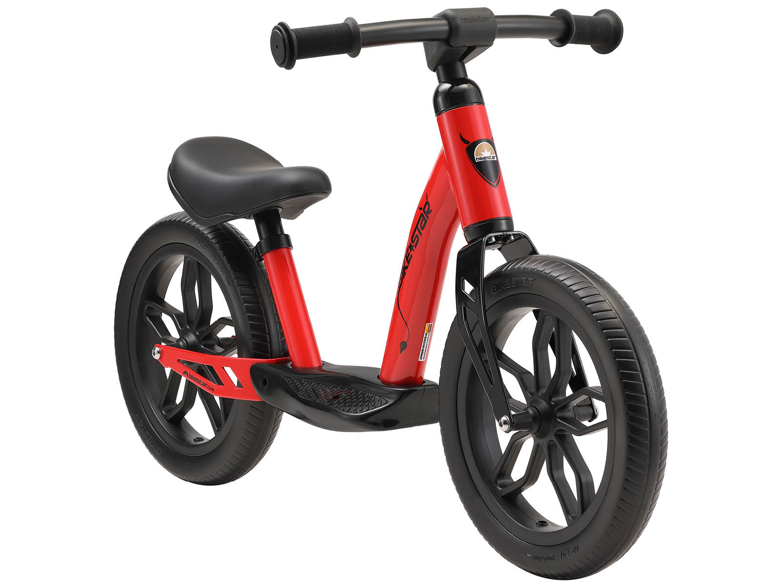 Bikestar loopfiets Eco Classic 12 inch extra light, rood - Afbeelding 2