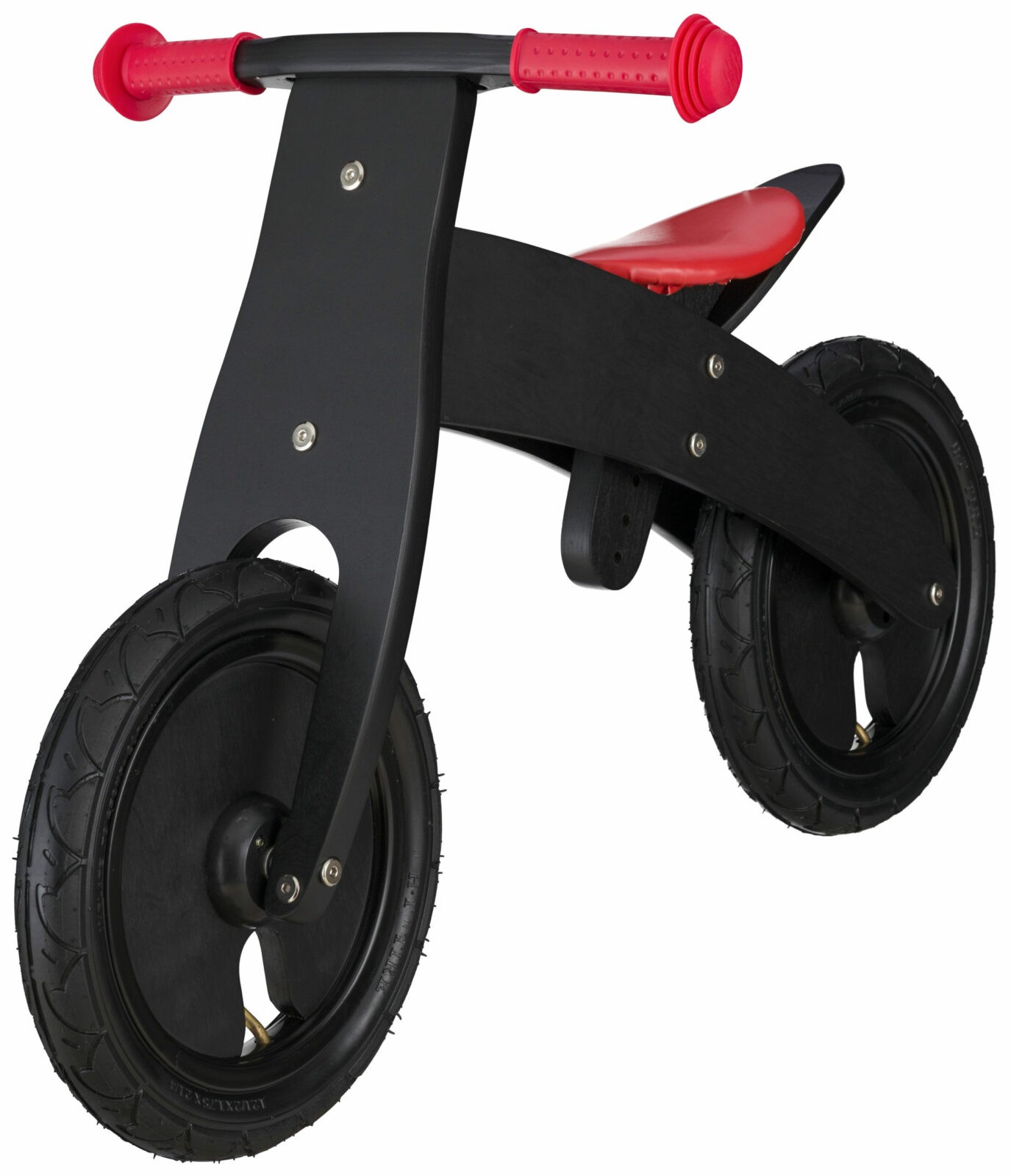 Bikestar meegroei loopfiets hout 12 inch, zwart - Afbeelding 5