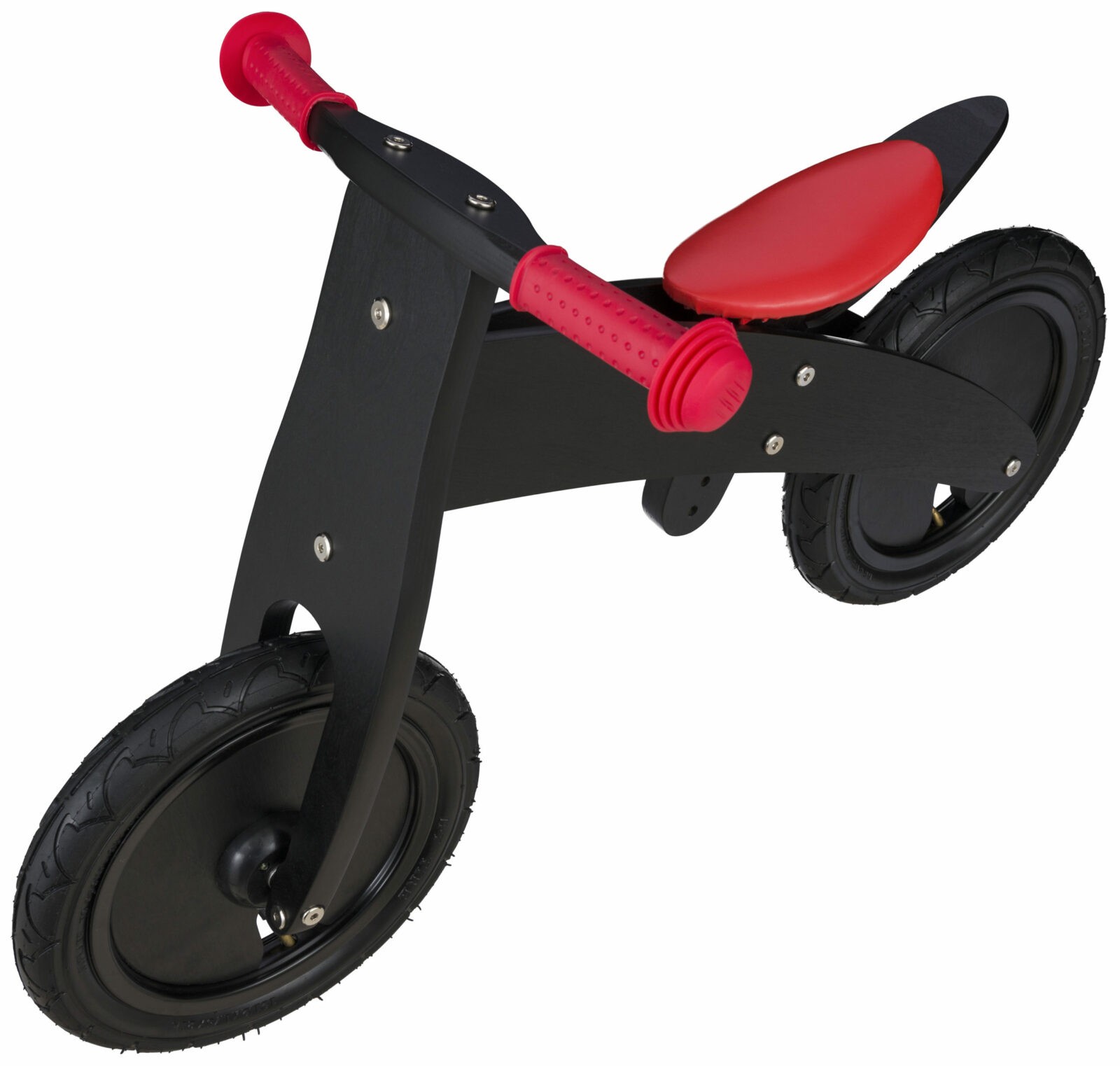 Bikestar meegroei loopfiets hout 12 inch, zwart - Afbeelding 6