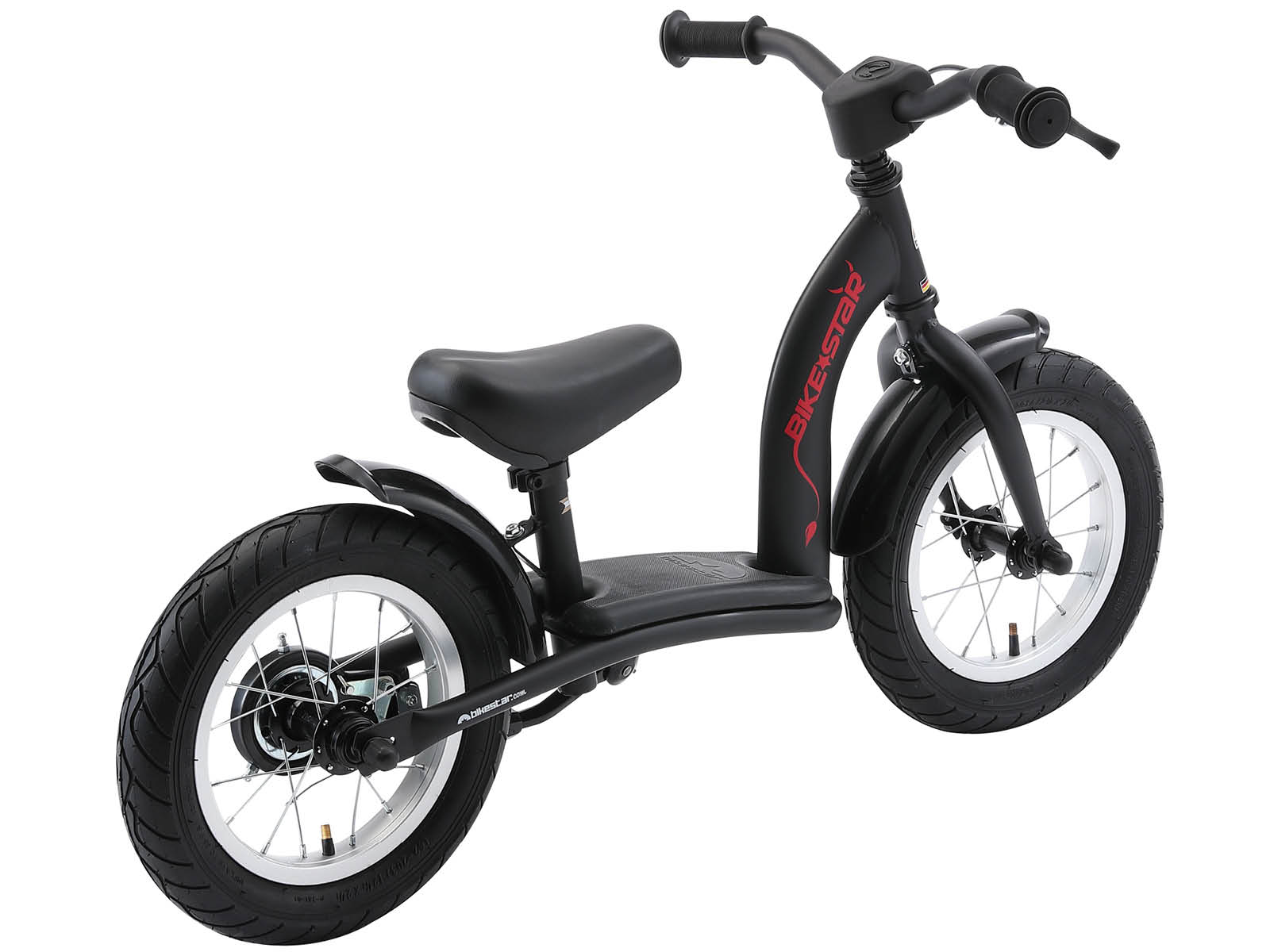 Bikestar loopfiets Classic 12 inch, zwart - Afbeelding 3