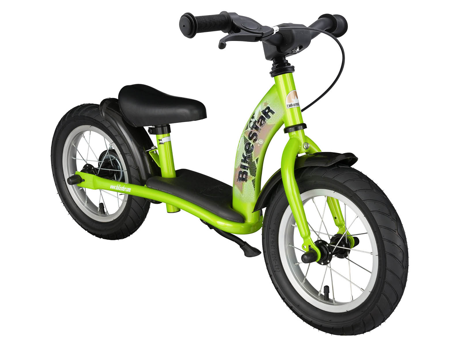 Bikestar loopfiets Classic 12 inch, groen - Afbeelding 2