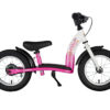 bikestar 12 inch classic wit/roze