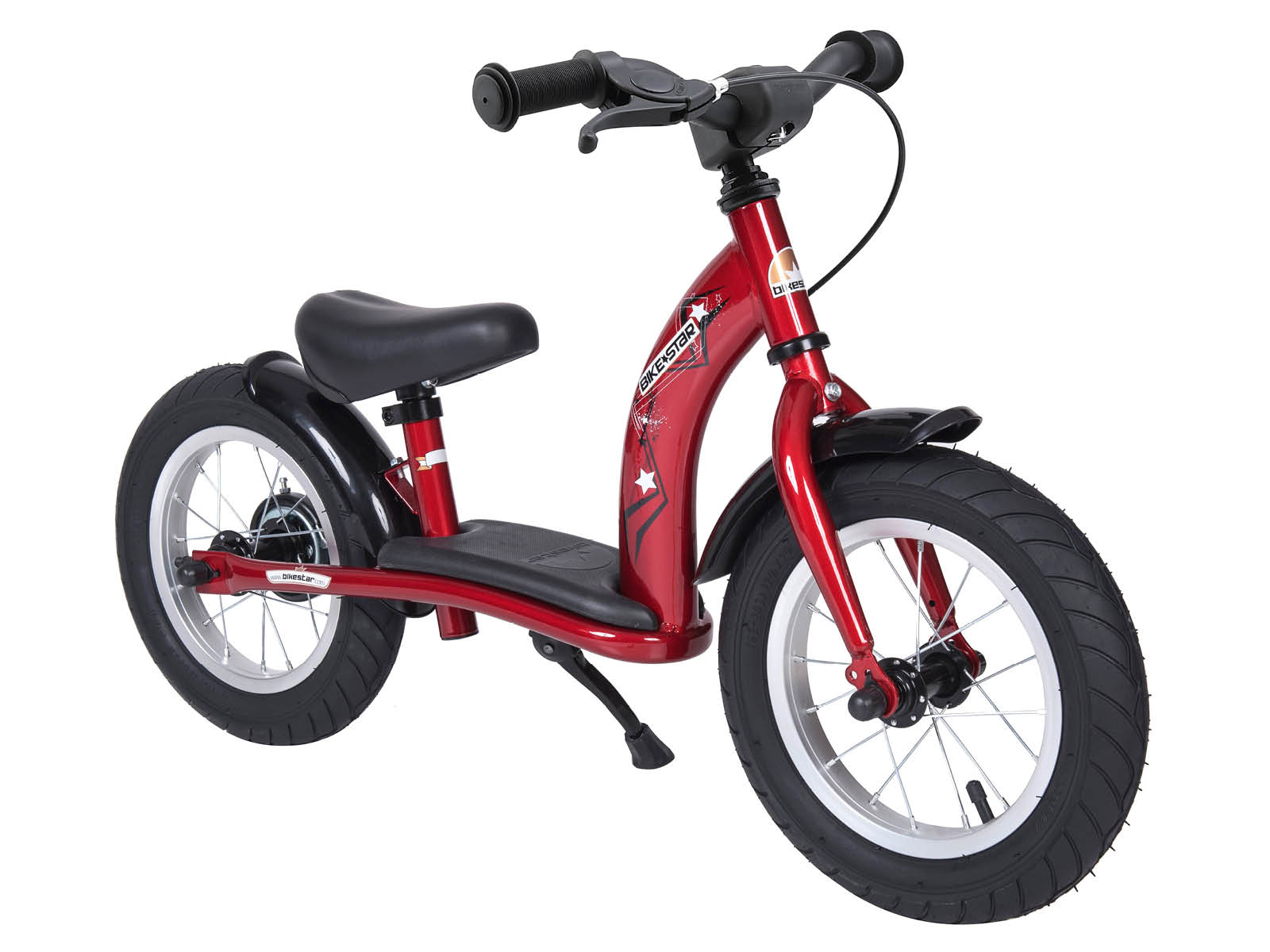 Bikestar loopfiets Classic 12 inch, rood - Afbeelding 2