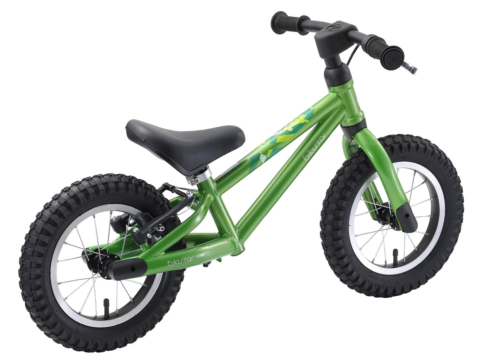 Bikestar loopfiets MTB 12 inch, groen - Afbeelding 3