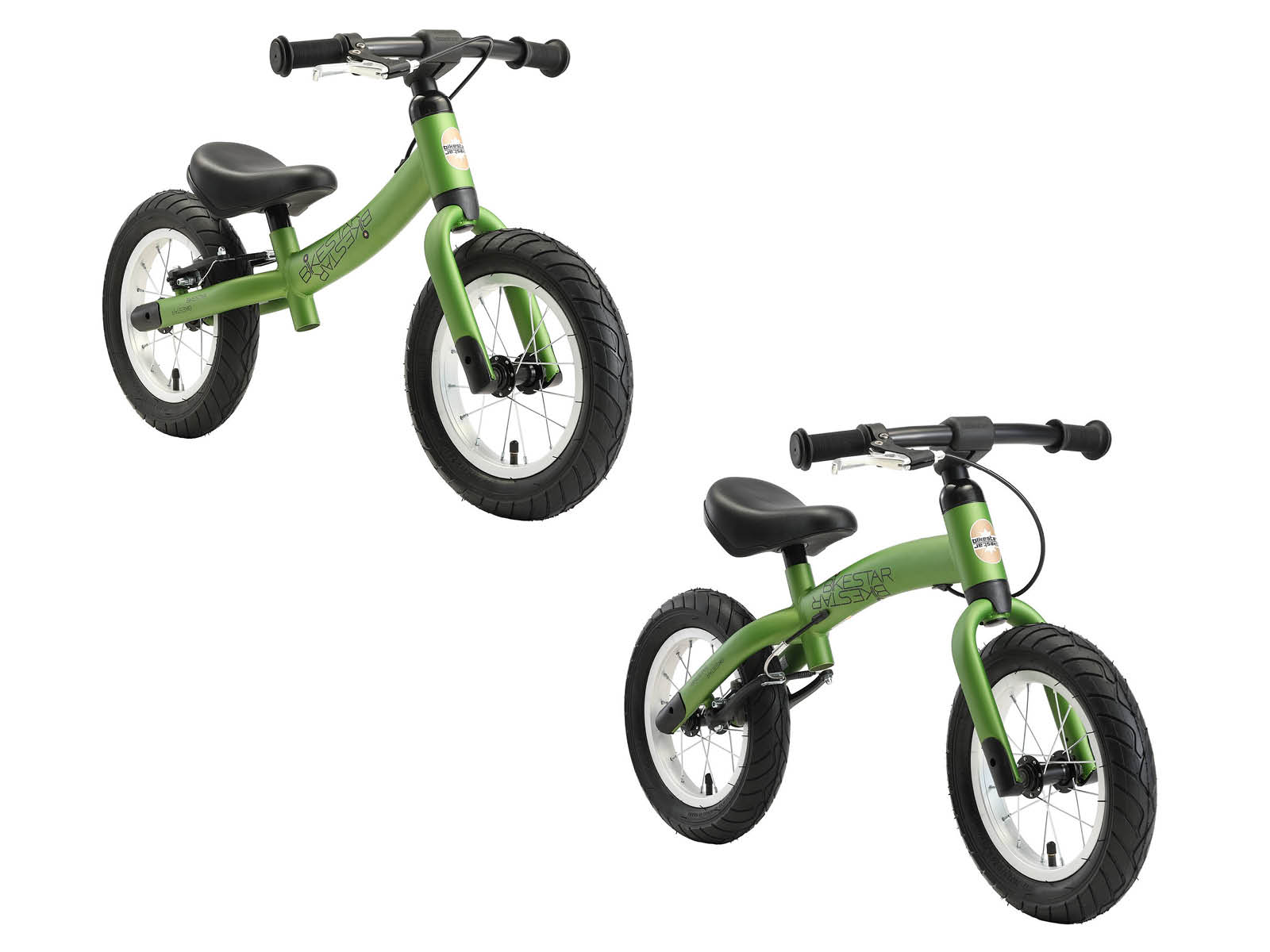 Bikestar meegroei loopfiets Sport 12 inch, felgroen - Afbeelding 3