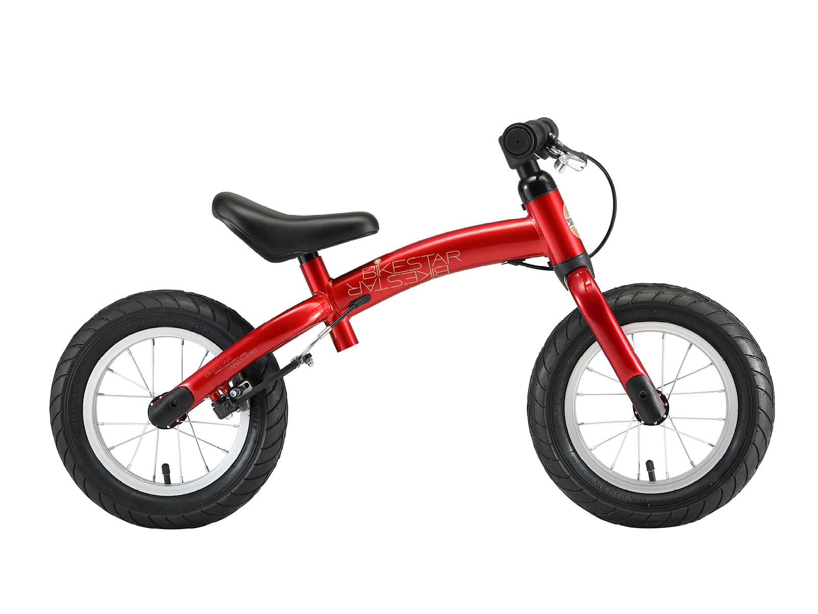 Bikestar meegroei loopfiets Sport 12 inch, rood - Afbeelding 2