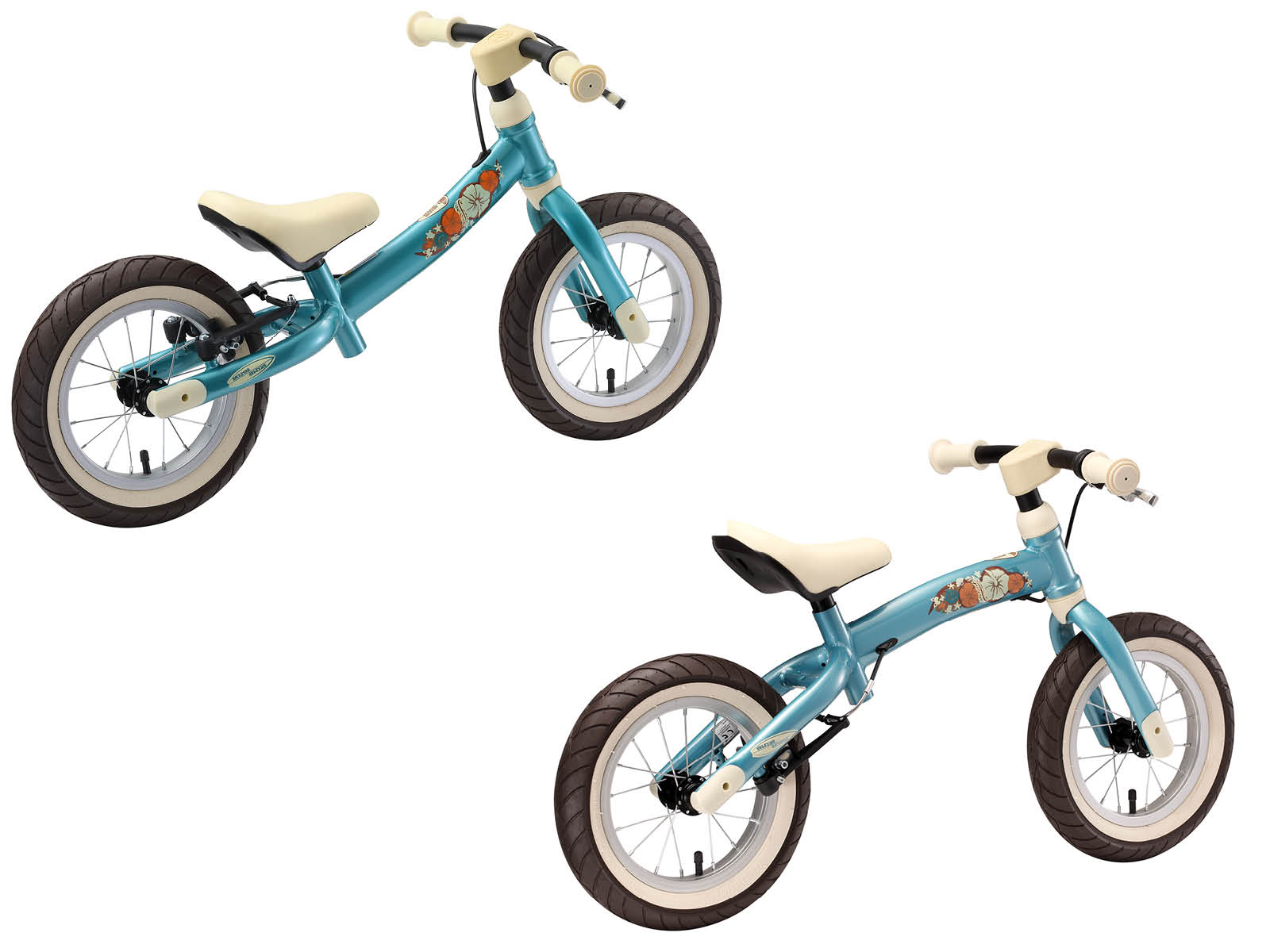 Bikestar meegroei loopfiets Sport 12 inch, turquoise - Afbeelding 4