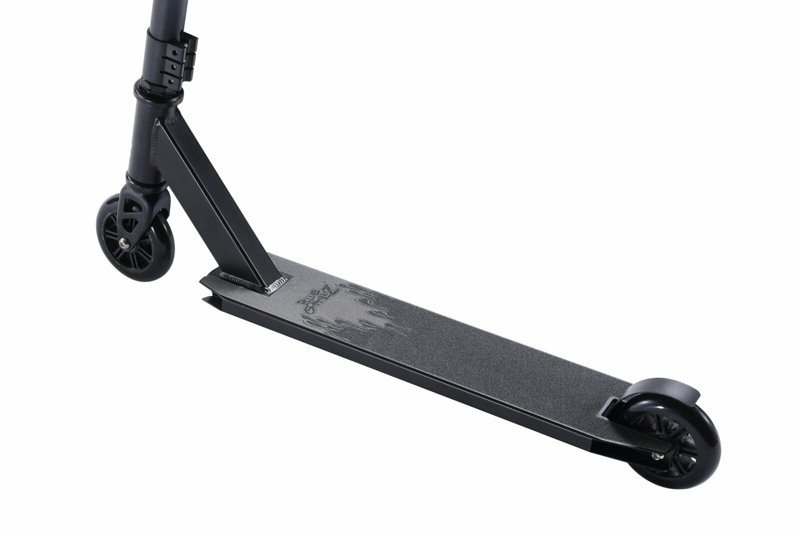 BLUE GORILLAZ Freestyle Jump alu stuntstep, 100mm First Tricks, zwart - Afbeelding 6