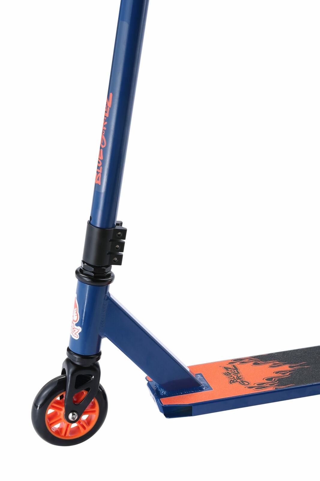 BLUE GORILLAZ Freestyle Jump alu stuntstep 100mm First Tricks blauw - Afbeelding 3