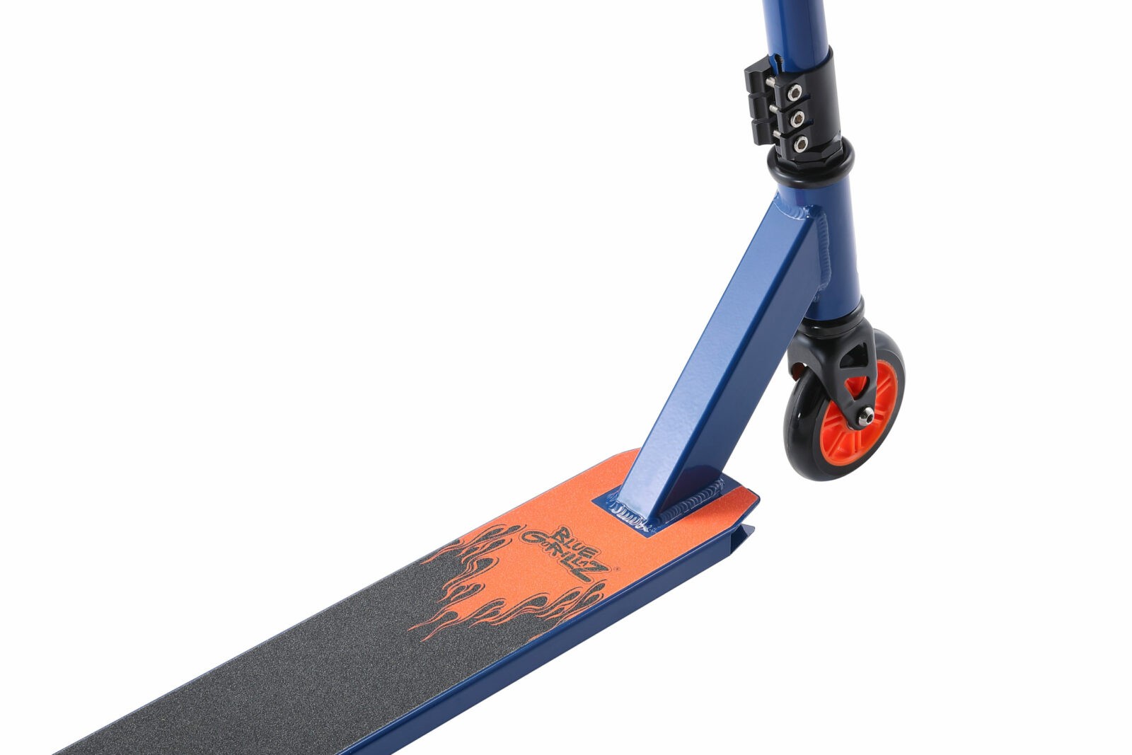 BLUE GORILLAZ Freestyle Jump alu stuntstep 100mm First Tricks blauw - Afbeelding 5