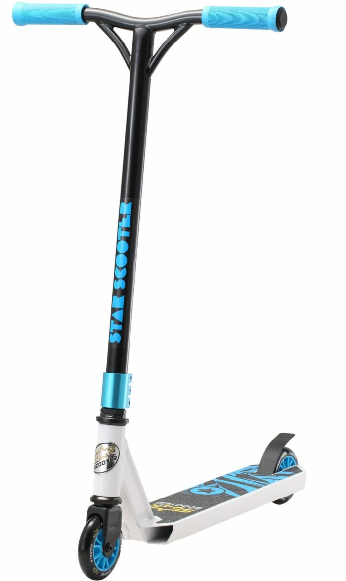 STAR SCOOTER Freestyle Jump alu stuntstep, 100mm Advanced Entry , zwart / groen