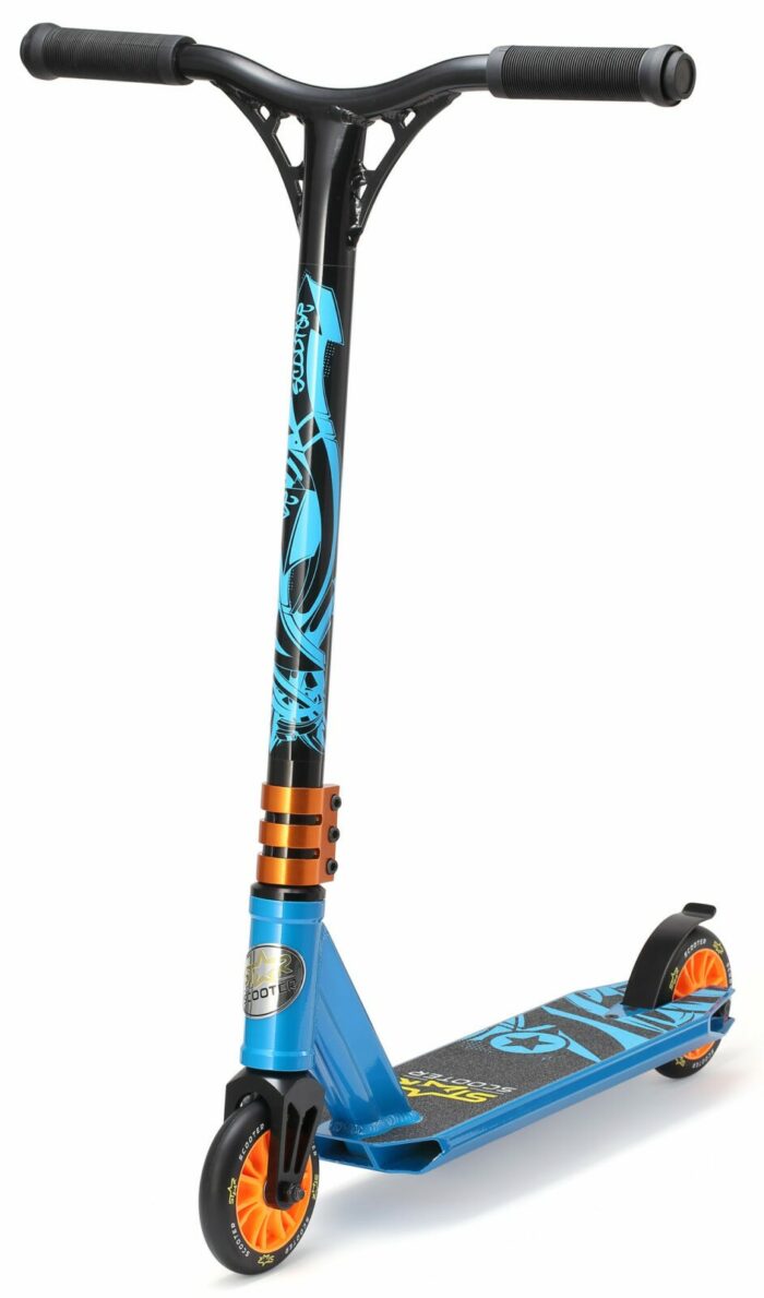 STAR SCOOTER Freestyle Jump alu stuntstep 110mm Mini blauw