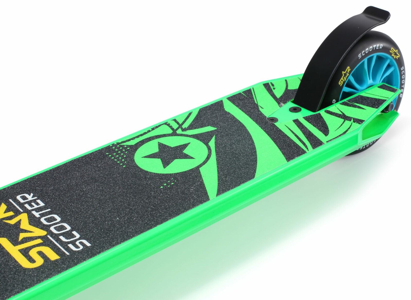 STAR SCOOTER Freestyle Jump alu stuntstep 110mm Mini groen - Afbeelding 5