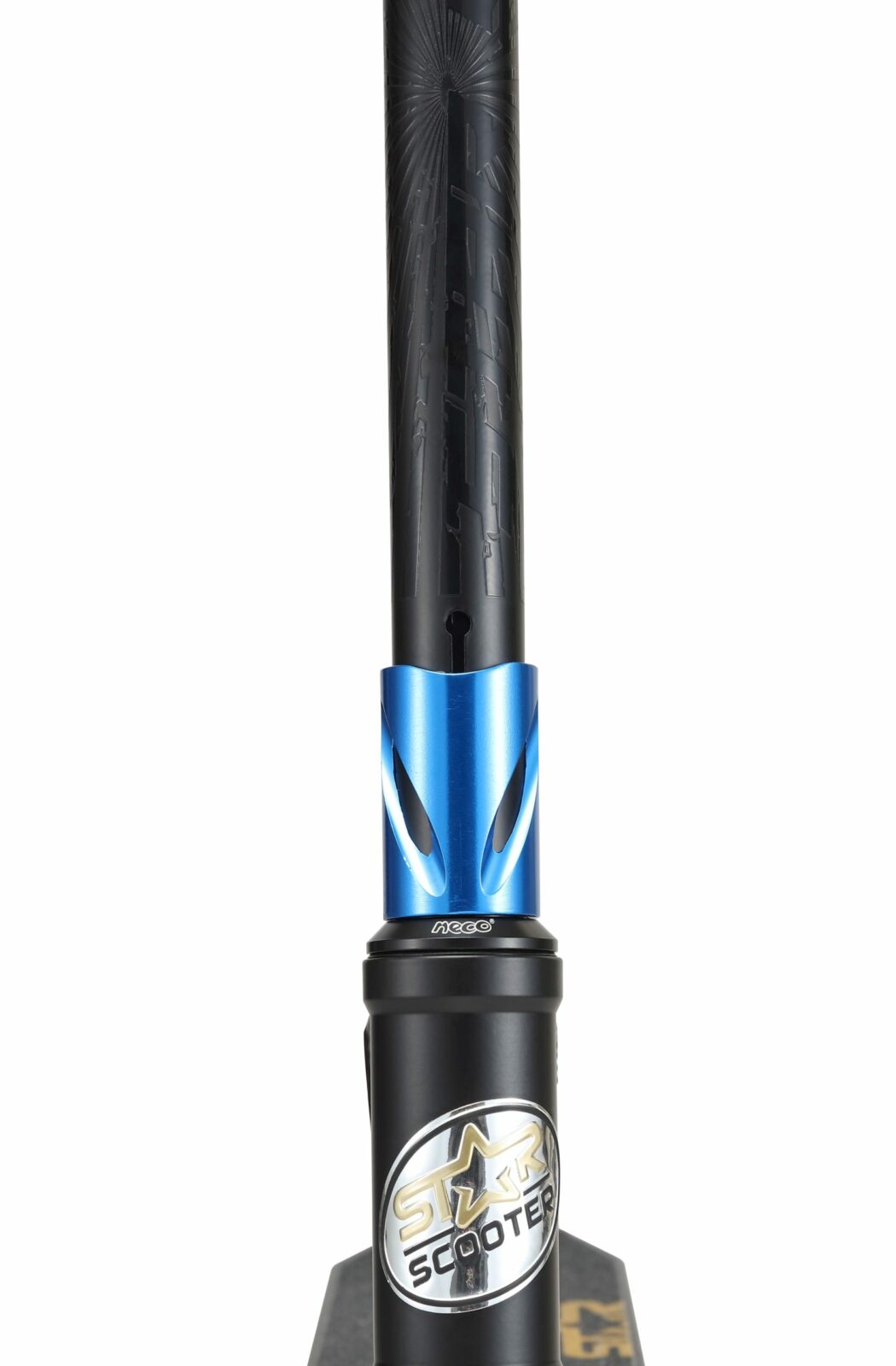 STAR SCOOTER Freestyle Jump alu stuntstep 110mm Pro Trick Roller zwart blauw - Afbeelding 7