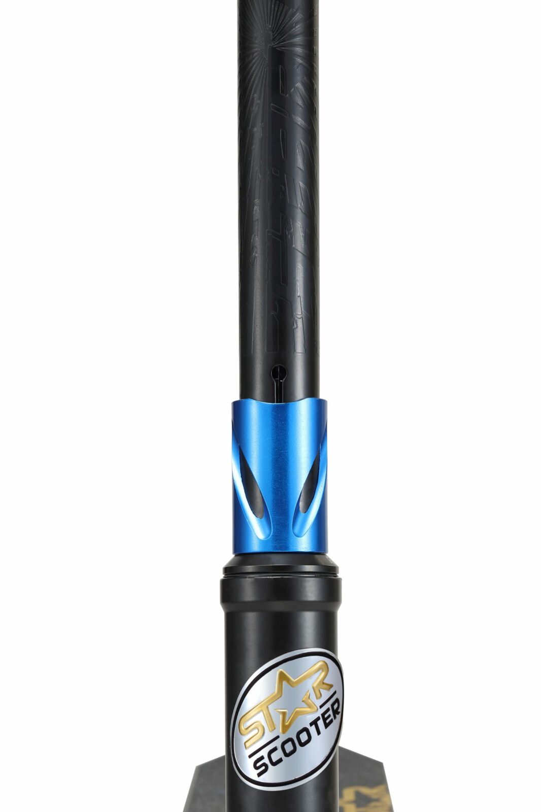 STAR SCOOTER Freestyle Jump alu stuntstep, 120mm Pro Trick Roller, zwart blauw - Afbeelding 7