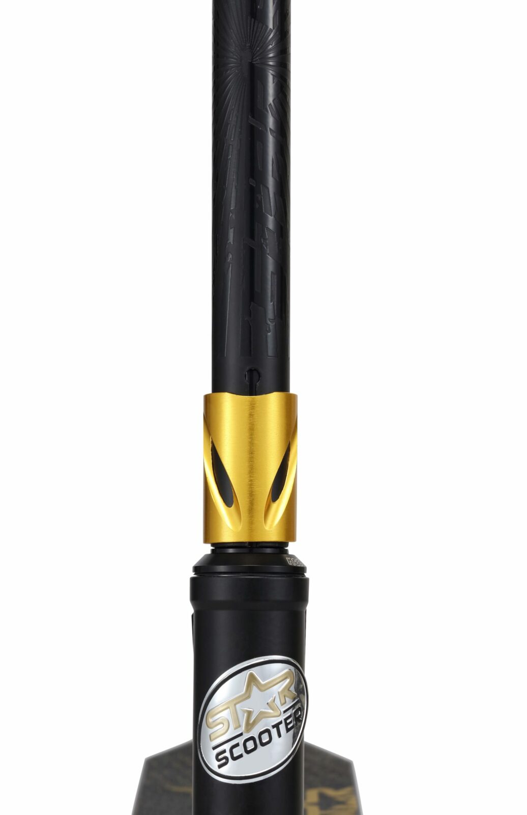 STAR SCOOTER Freestyle Jump alu stuntstep, 120mm Pro Trick Roller, zwart goud - Afbeelding 7