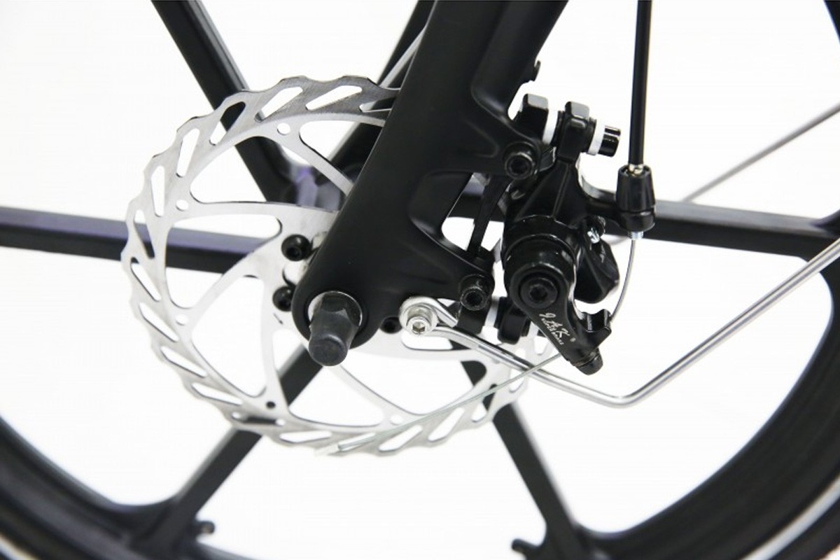 Elektrische vouwfiets deluxe, Plisman 20 Disc, 7sp, turquiose - Afbeelding 7