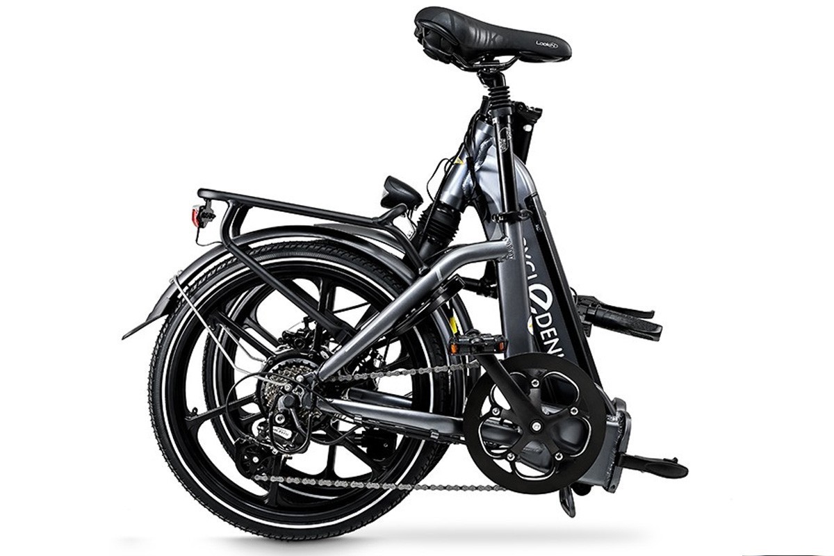 Elektrische vouwfiets deluxe, Plisman 20 Disc, 7sp, turquiose - Afbeelding 6