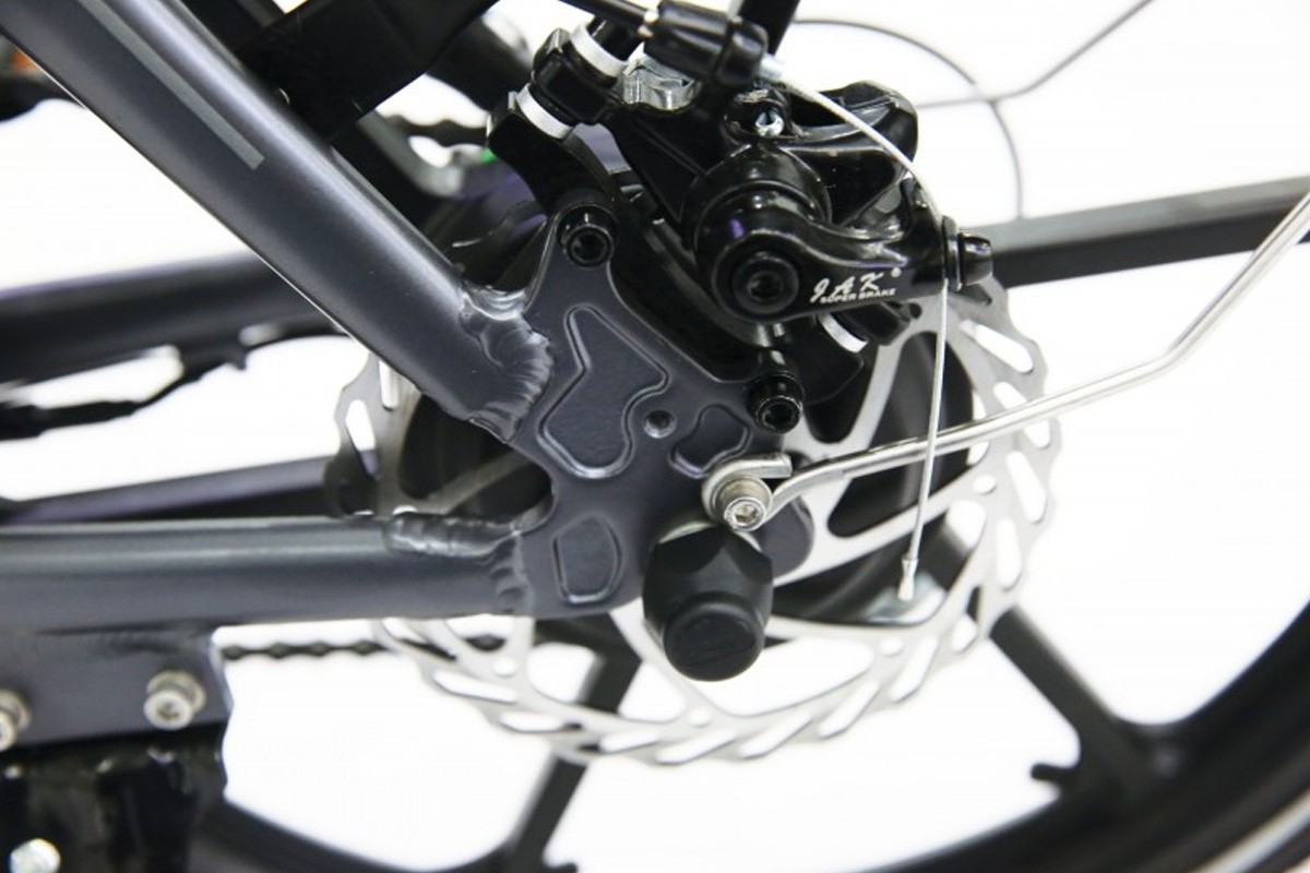 Elektrische vouwfiets deluxe, Plisman 20 Disc, 7sp, turquiose - Afbeelding 10