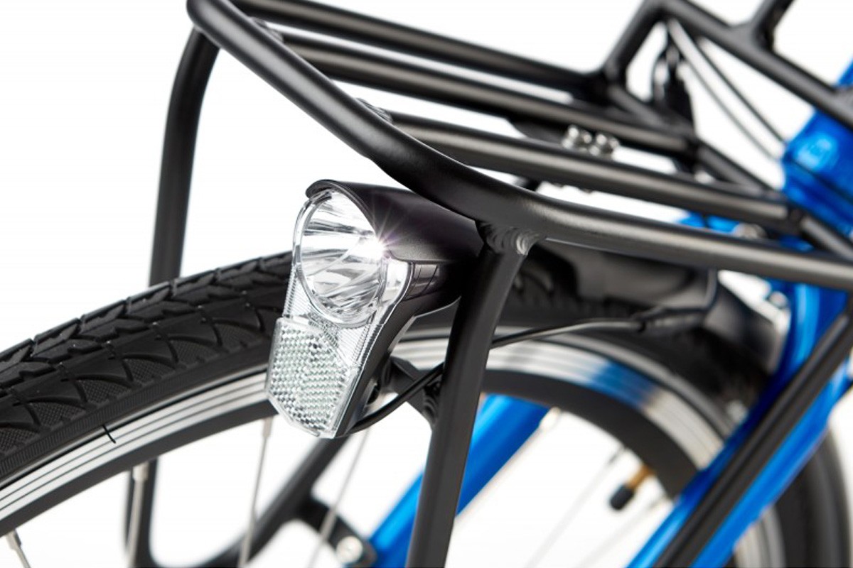 Elektrische dames transportfiets, Trager 28, middenmotor, N3, grijs TK - Afbeelding 7