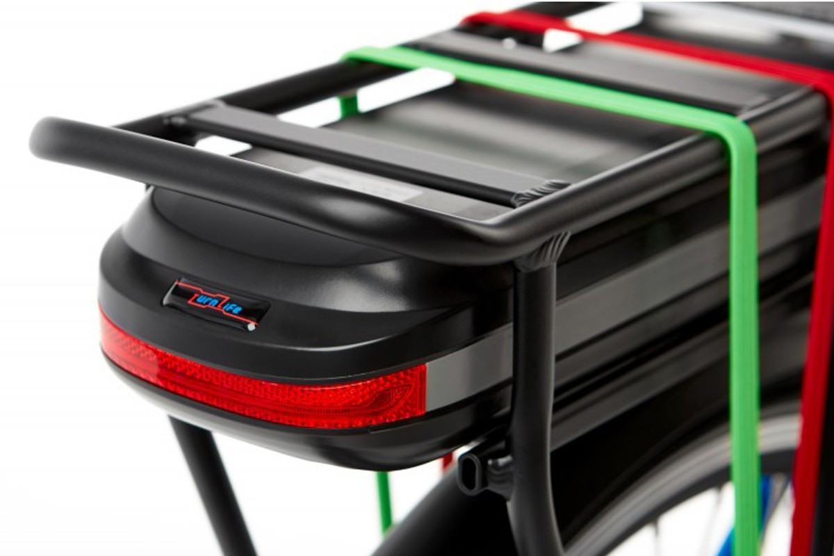 Elektrische dames transportfiets, Trager 28, middenmotor, N3, grijs TK - Afbeelding 4