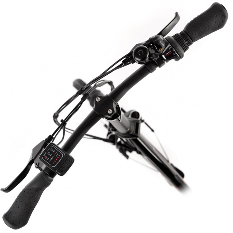 Elektrische vouwfiets, Fold 20 V-brake, 7sp, zwart - Afbeelding 6