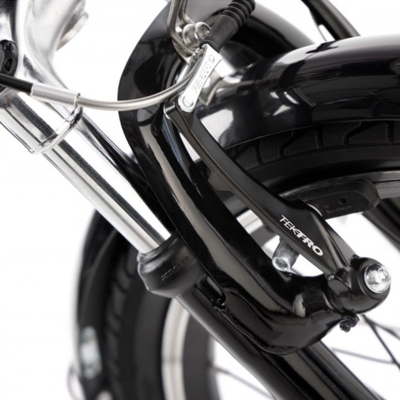 Elektrische vouwfiets, Fold 20 V-brake, 7sp, zwart - Afbeelding 8