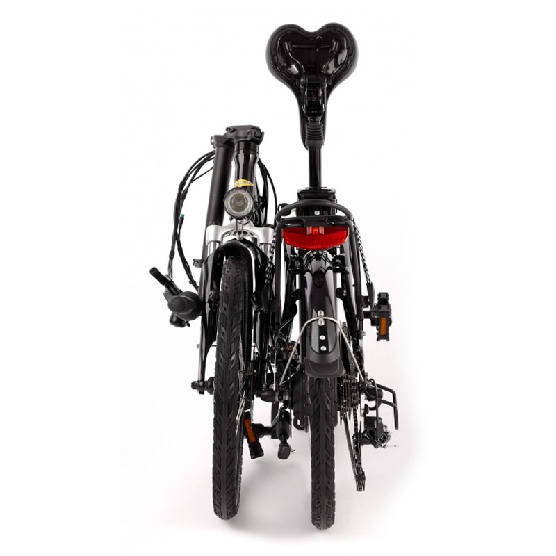 Elektrische vouwfiets, Fold 20 Disc, 7sp, schijfremmen, zwart - Afbeelding 2