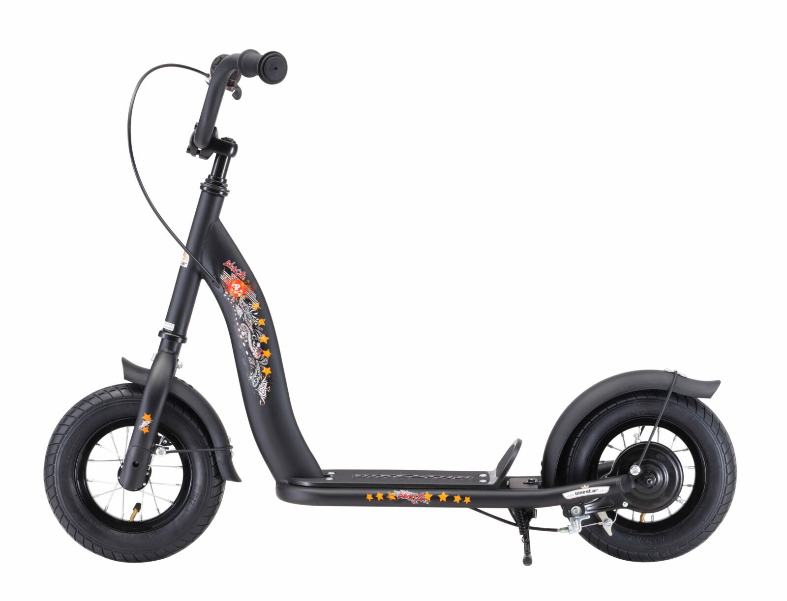 Bikestar Classic, autoped, 10 inch, zwart - Afbeelding 4